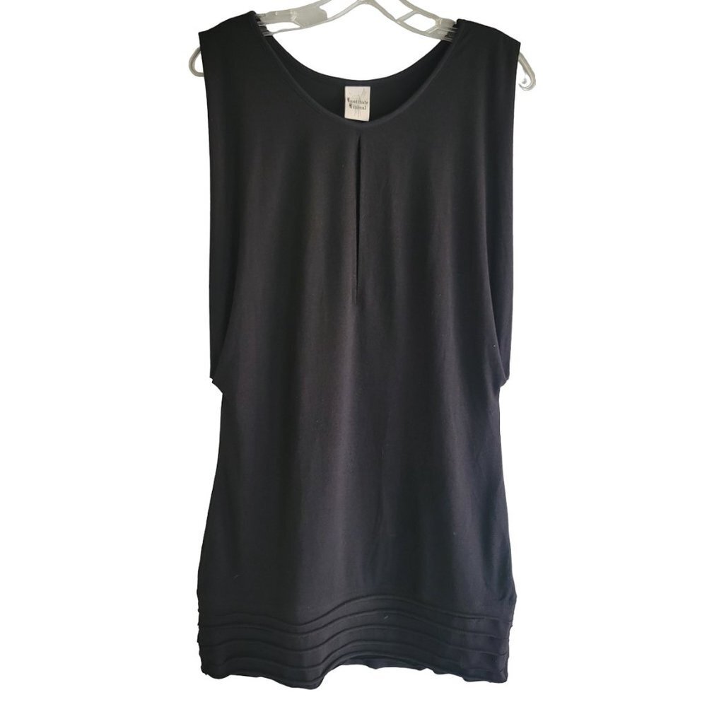 Institute Liberal Black Sleeveless Mini Dress Size M